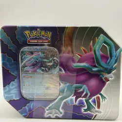 Pokemon TCG: Paradox Clash Tin (Walking Wake ex) - NEW - Sealed - Image 1