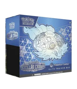 Pokemon TCG: Stellar Crown Pokemon Center Exclusive Elite Trainer Box ETB SEALED - Image 1