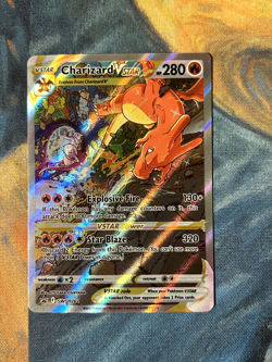 Pokemon TCG - Charizard VSTAR SWSH262 Black Star Promo NM - Image 1