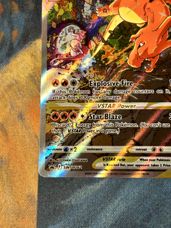Pokemon TCG - Charizard VSTAR SWSH262 Black Star Promo NM - Image 5