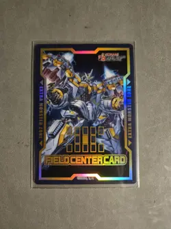 Yugioh! Divine Arsenal AA-Zeus Sky Thunder Field Center Card Not Sealed - Image 1