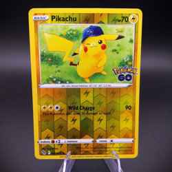 Pokemon Go Kanto Starter Cards Pikachu Charmander Squirtle & Bulbasaur LP - Image 2