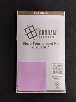 Gundam Card Game - Store Tournament Kit 2026 Vol 1 English NEW SEALED - Image 1