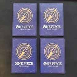 Playset Lot of 4 - One Piece Card Monkey D Luffy SR OP04 090 Kingdom Of Intrigue - Image 2