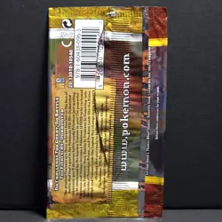 HGSS Undaunted Set of 3 Empty/Opened Booster Packs No Cards Included - Image 3