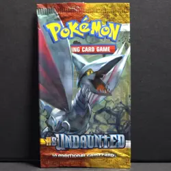 HGSS Undaunted Set of 3 Empty/Opened Booster Packs No Cards Included - Image 4