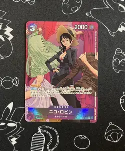One Piece Card Game Nico Robin EB02-036 Alt Art Parallel Anime 25th Anniversary - Image 1
