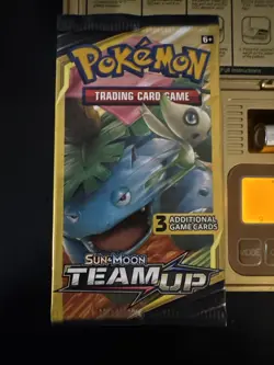 Pokemon Team Up 3 Card Factory Sealed Booster Pack Venusaur Celebi - HEAVY 7.71g - Image 2