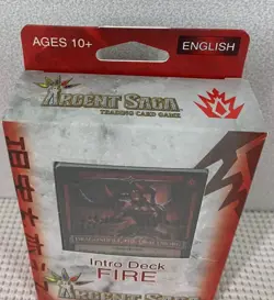 Argent Saga Trading Card Game Intro Deck FIRE NIB English - Image 2