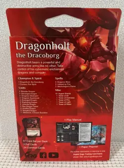 Argent Saga Trading Card Game Intro Deck FIRE NIB English - Image 3