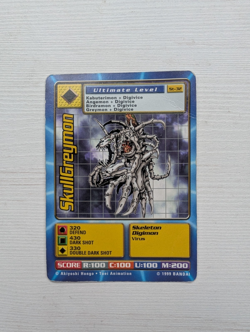 Digimon SkullGreymon St-32 - 1999 - Bandai Trading Card - Image 1