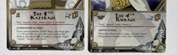 Shinobi Alliance set of 4 Rare Hokage Cards Ultimate Ninja Storm 3 Naruto ccg - Image 3