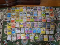 Lot Of 69 2019 Pokemon UNIFIED MINDS REVERSE Holo Cards Sun & Moon NM - Image 1