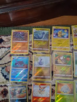 Lot Of 69 2019 Pokemon UNIFIED MINDS REVERSE Holo Cards Sun & Moon NM - Image 3