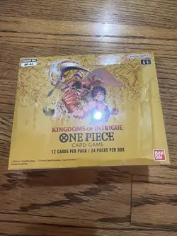 One Piece Card Game Kingdoms of Intrigue OP 04 Booster Box English SEALED - Image 1