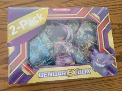 Sam's Exclusive 2 Pack EX box Charizard Gengar Sealed Promo Cards Pokemon Cards - Image 1