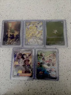 Pokemon TCG Bundle 5 Full Art Cards - Image 1