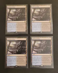 Magic: The Gathering Polluted Delta Khans of Tarkir Land Card x4 English - Image 1