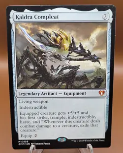 Kaldra Compleat x1 MTG Commander Masters Magic Near Mint NM English - Image 1