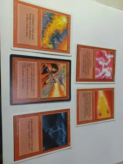 Fork Revised Mtg + lot Of Red Interrupts/Instant. - Image 1