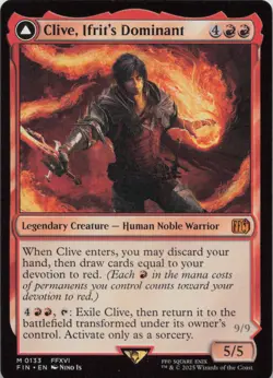 Clive, Ifrit's Dominant M FINAL FANTASY 133 - LP MTG - Image 1