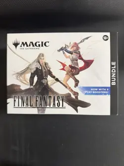 Magic The Gathering: Final Fantasy - Bundle. 9 Play Boosters In Hand Ships Today - Image 1
