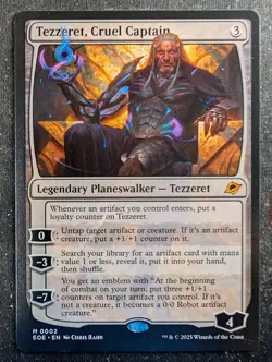Tezzeret, Cruel Captain - Edge of Eternities (MTG) - Image 1