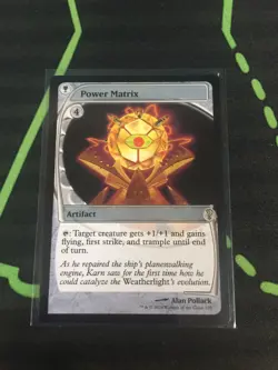 MTG Magic The Gathering Power Matrix MB2 Future Sight Artifact Commander - Image 1