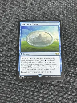 Ancestral Vision / MTG Commander "Tarkir: Dragonstorm" / Near Mint - Image 1