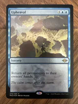 MTG Upheaval Modern Horizons 2 #270/303 Foil-Etched Rare NM/M MH2 - Image 1