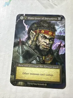 Rhitta Gawr of Snowdonia NF Unique Sorcery Contested Realm Arthurian Legends - Image 1