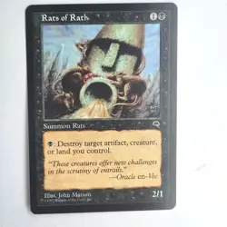 Rats of Rath NM Tempest Common English 1997 MTG - Image 1
