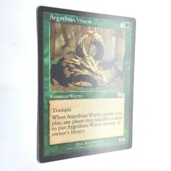 Argothian Wurm NM Urza's Saga English Rare 1998 236/350 MTG - Image 3