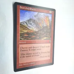 Scorched Earth NM Tempest Rare English 1997 MTG - Image 3