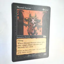 Abyssal Horror NM Urza's Saga English Rare 1998 115/350 MTG - Image 3