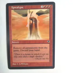 Apocalypse Tempest NM English Rare 1997 MTG - Image 1