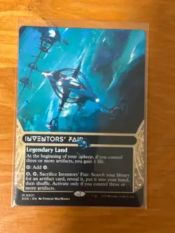 Inventor's Fair (0021) - Stellar Sights EOS - MTG Borderless - Image 1
