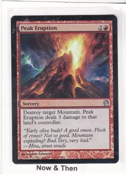 MTG: Theros: Foil: Peak Eruption - Image 1