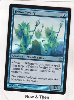 MTG: Journey into NYX: Foil: Triton Cavalry - Image 1