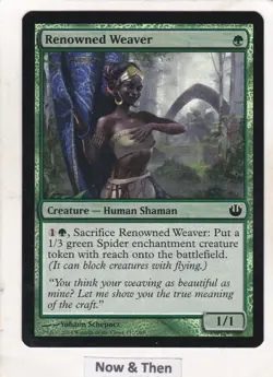 MTG: Journey into NYX: Foil: Renowned Weaver - Image 1