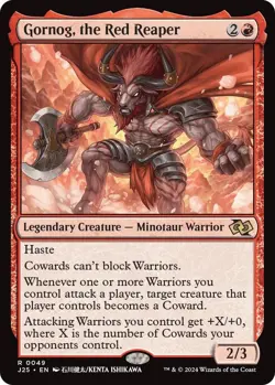 MTG Foundations: Jumpstart - Gornog, the Red Reaper (Anime Art) - Image 1