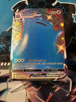Ditto VMAX - SV119/SV122 - Pokemon Shining Fates Sword Shield Shiny Rare Card NM - Image 1