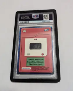 authentic film frame pokemon 2000 topps movie PSA 7 *LOW POP* - Image 2