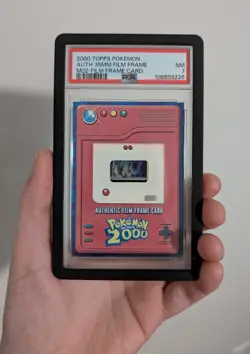 authentic film frame pokemon 2000 topps movie PSA 7 *LOW POP* - Image 3