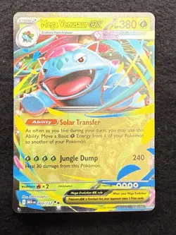 Mega Venusaur ex 3/132 - Mega Evolution - Near Mint - Pokemon TCG - Image 1