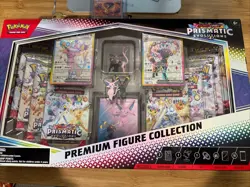 Pokemon Prismatic Evolutions Premium Figure Collection Espeon Umbreon - NEW - Image 1