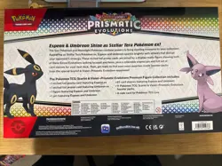 Pokemon Prismatic Evolutions Premium Figure Collection Espeon Umbreon - NEW - Image 2