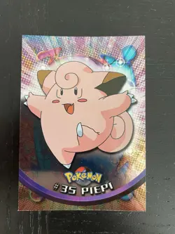 1999 Topps Chrome T.V. Piepi Foil deutsch #35 Pokemon - Image 1