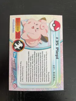 1999 Topps Chrome T.V. Piepi Foil deutsch #35 Pokemon - Image 2