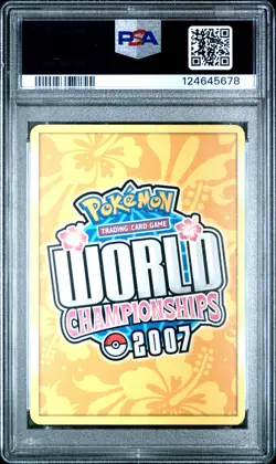 2007 POKEMON WORLD CHAMPIONSHIPS PROMO LEGEND ASCENT JOLTEON-GOLD STAR PSA 10 - Image 2